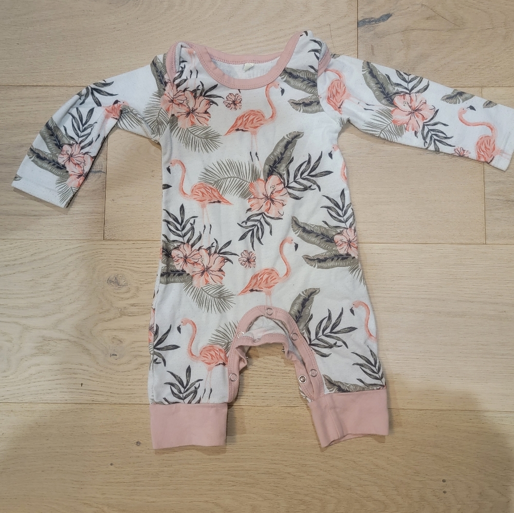 Flamingo onesie